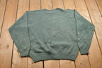 Vintage 1990s Croft And Barrow Knitted Crewneck Sweater