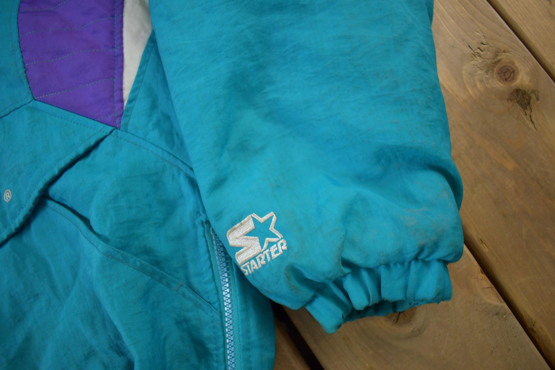 Vintage 1990s Charlotte Hornets NBA Starter Jacket