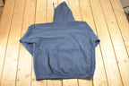 Vintage 1990s Notre Dame Hoodie Sweatshirt Men's L / NCAA College Spell out / 90s Heavyweight Collegiate Sweater