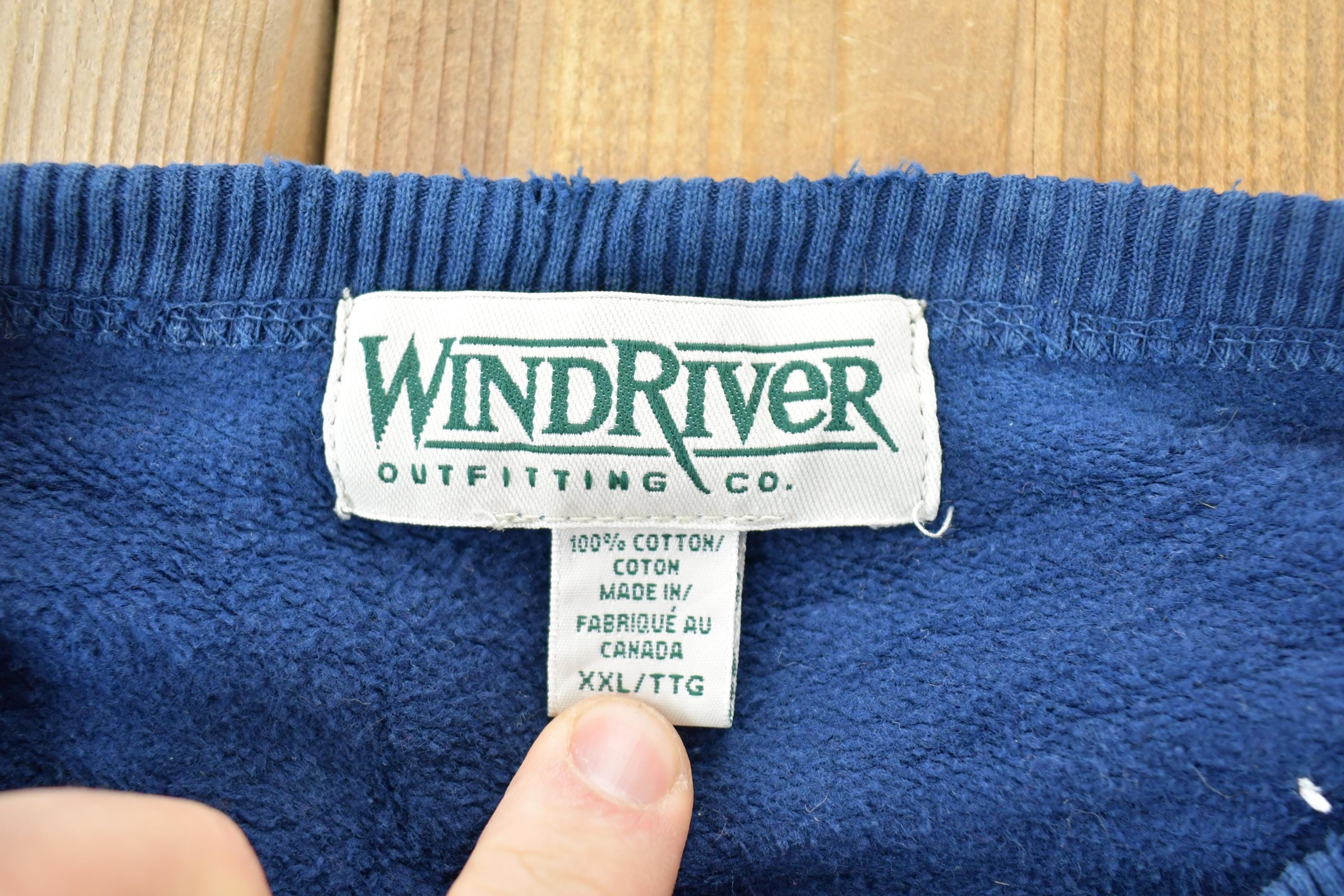 Vintage 1990s Windriver Outfitting Co Crewneck