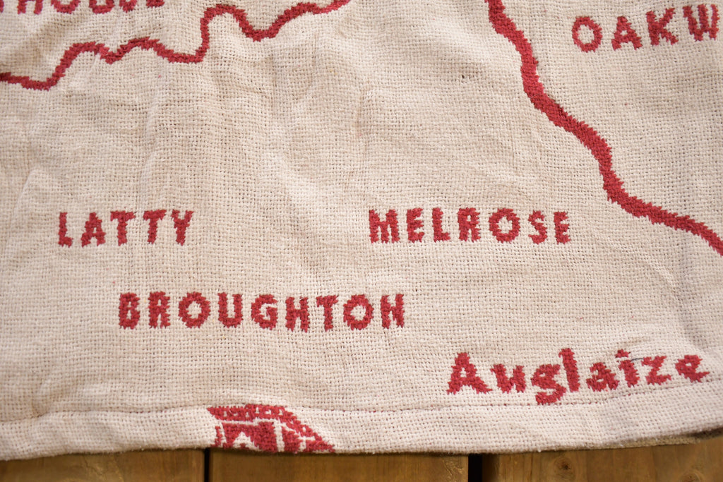 Vintage 1990s Massachusetts Themed Vintage Quilt Jacket