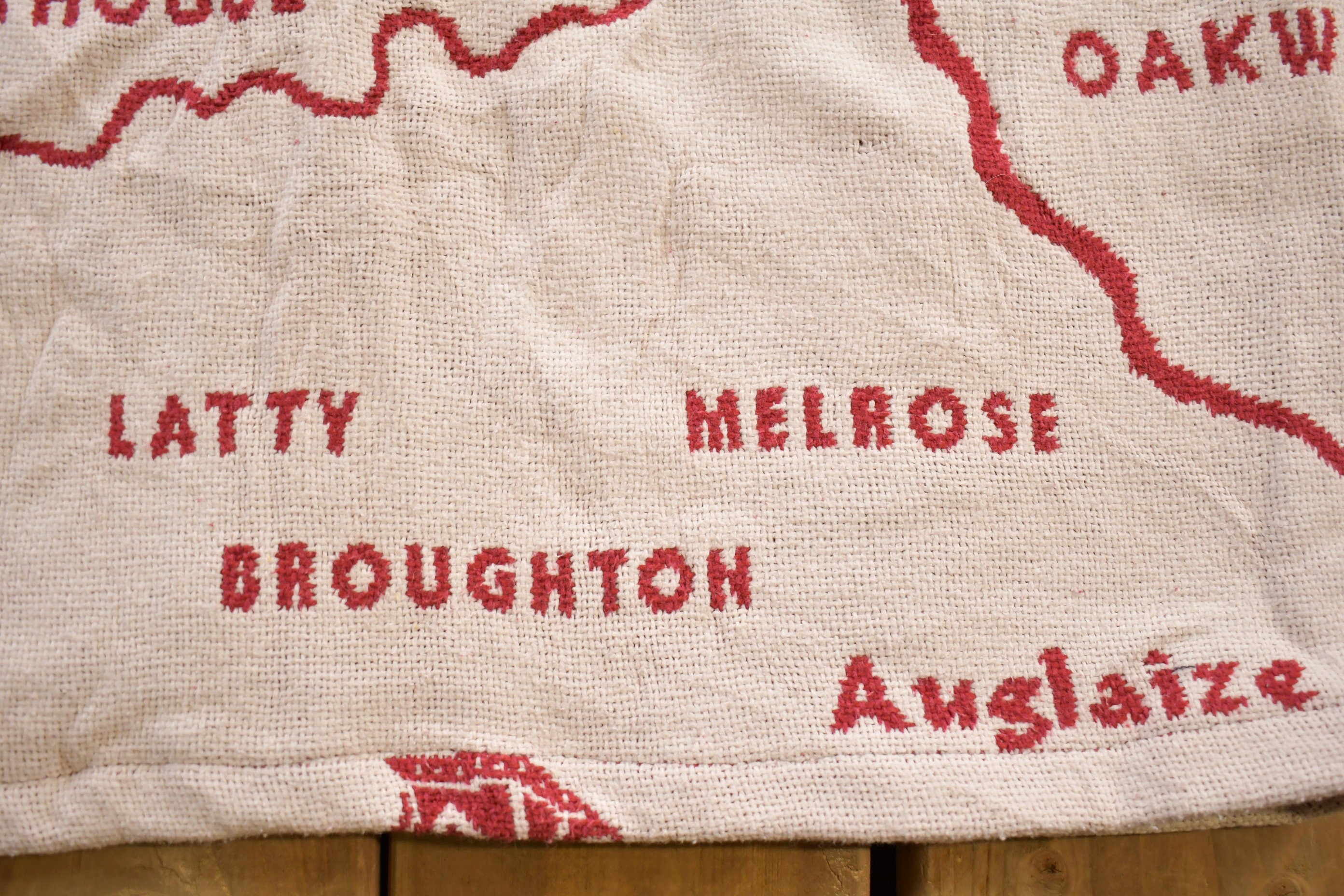 Vintage 1990s Massachusetts Themed Vintage Quilt Jacket