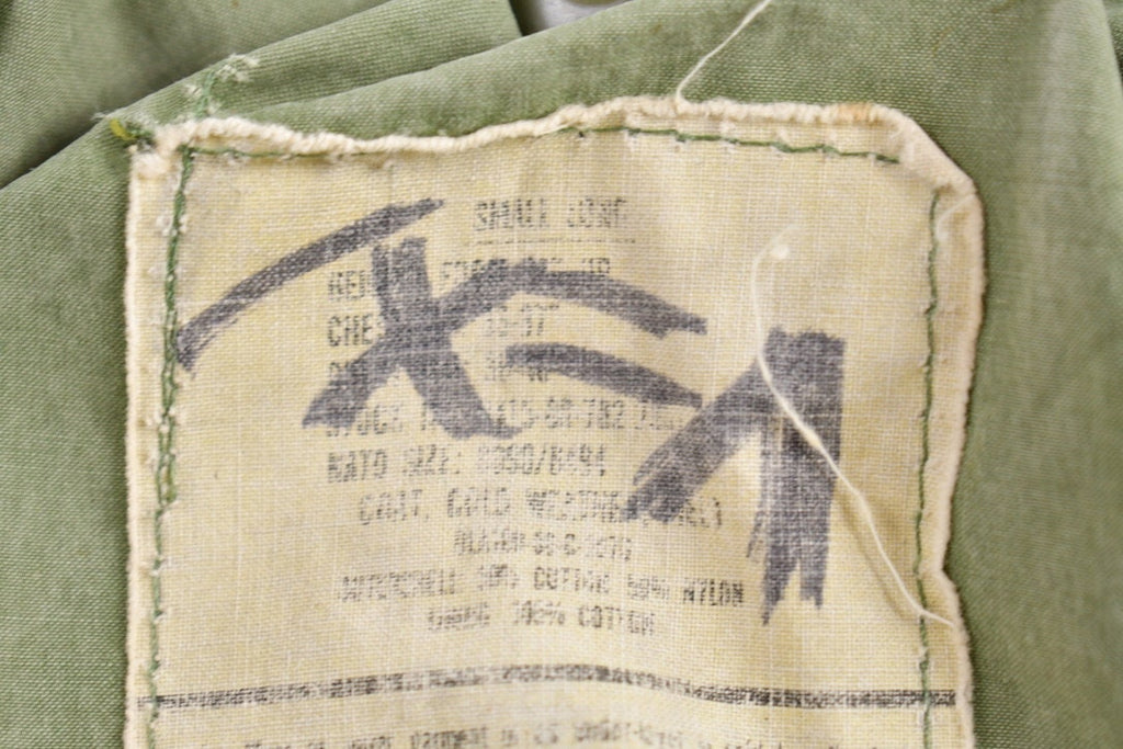 Vintage 1960s Military Army Field Jacket
