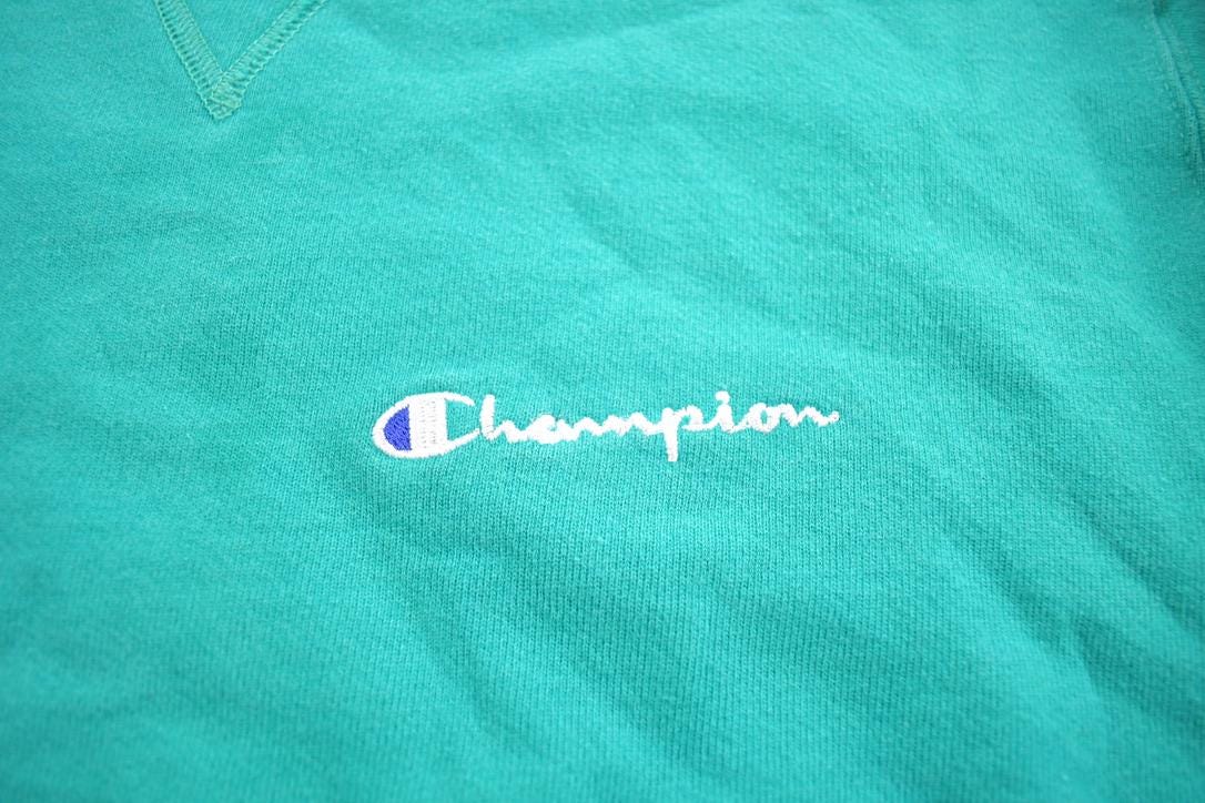 Vintage 1990s Champion Reverse Weave Embroidered Crewneck Sweatshirt Made In USA