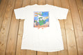 Vintage 1997 Christopher Columbus Celebrate 500 Years Of Tradition Graphic T Shirt Tultex
