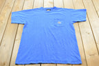 Vintage 1990s Make the Run Ski Pocket T-Shirt Men's XL / 90s Outdoors / Sports / Souvenir / Streetwear