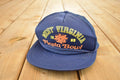 Vintage 1989 West Virginia Fiesta Bowl Inland Material Handling Snapback Hat /