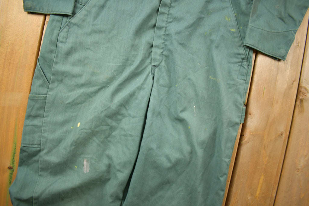 Vintage 1950s Penney's Big Mac Sanforized Coverall Jumpsuit Size Medium