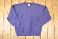 Vintage 1990s Tultex Blank Crewneck Sweatshirt Men's L