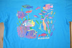 Vintage 1990s Florida Aquarium Souvenir T Shirt