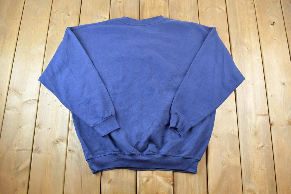Vintage 1990s Northern Reflections Moose Theme Outdoorsman Crewneck Sweatshirt