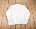 Vintage 1990s Lancaster Swimming Graphic Long T Shirt Made In USA Size XL