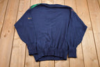 Vintage 1990s Clark & Gregory Plaid Knitted Sweater