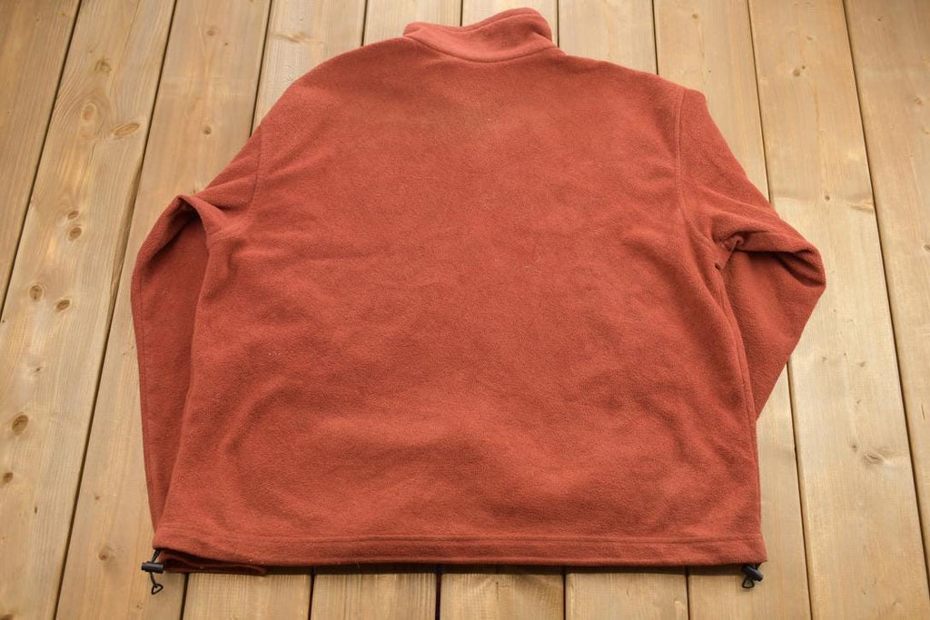 Vintage 1990s Columbia Fleece Zip Sweater