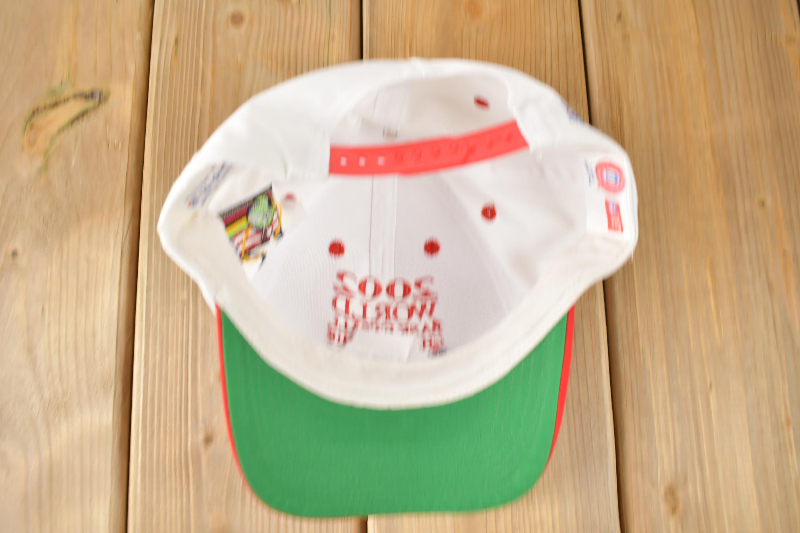Vintage 2002 Deadstock Indianapolis World Basketball Championship Snap Back Hat