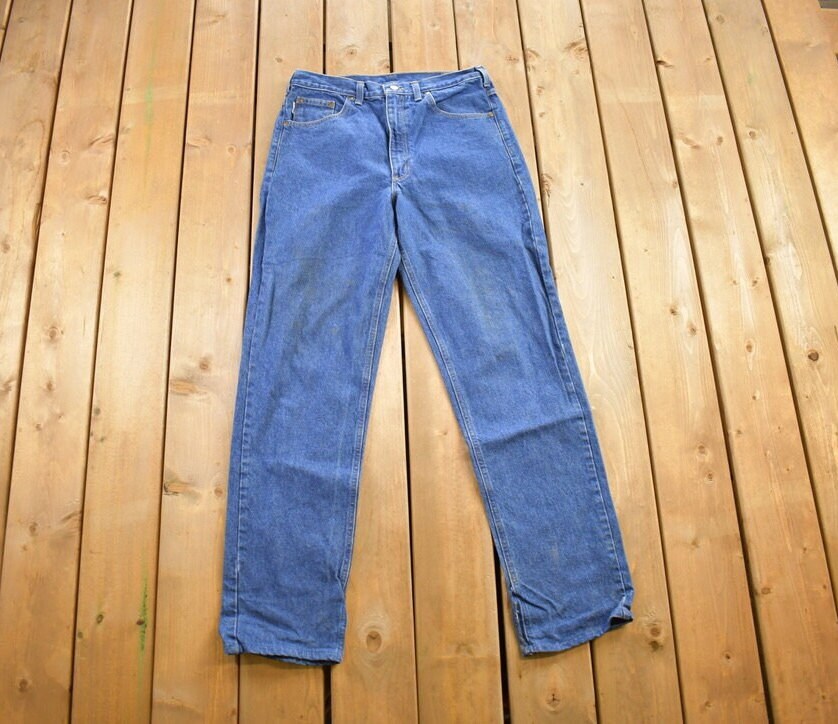 Vintage 1990s Carhartt Blue Jeans Size 32x32
