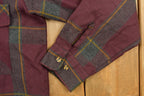 Vintage 1990s Claybrooke Outdoors Plaid Lined Flannel Button Up Shirt