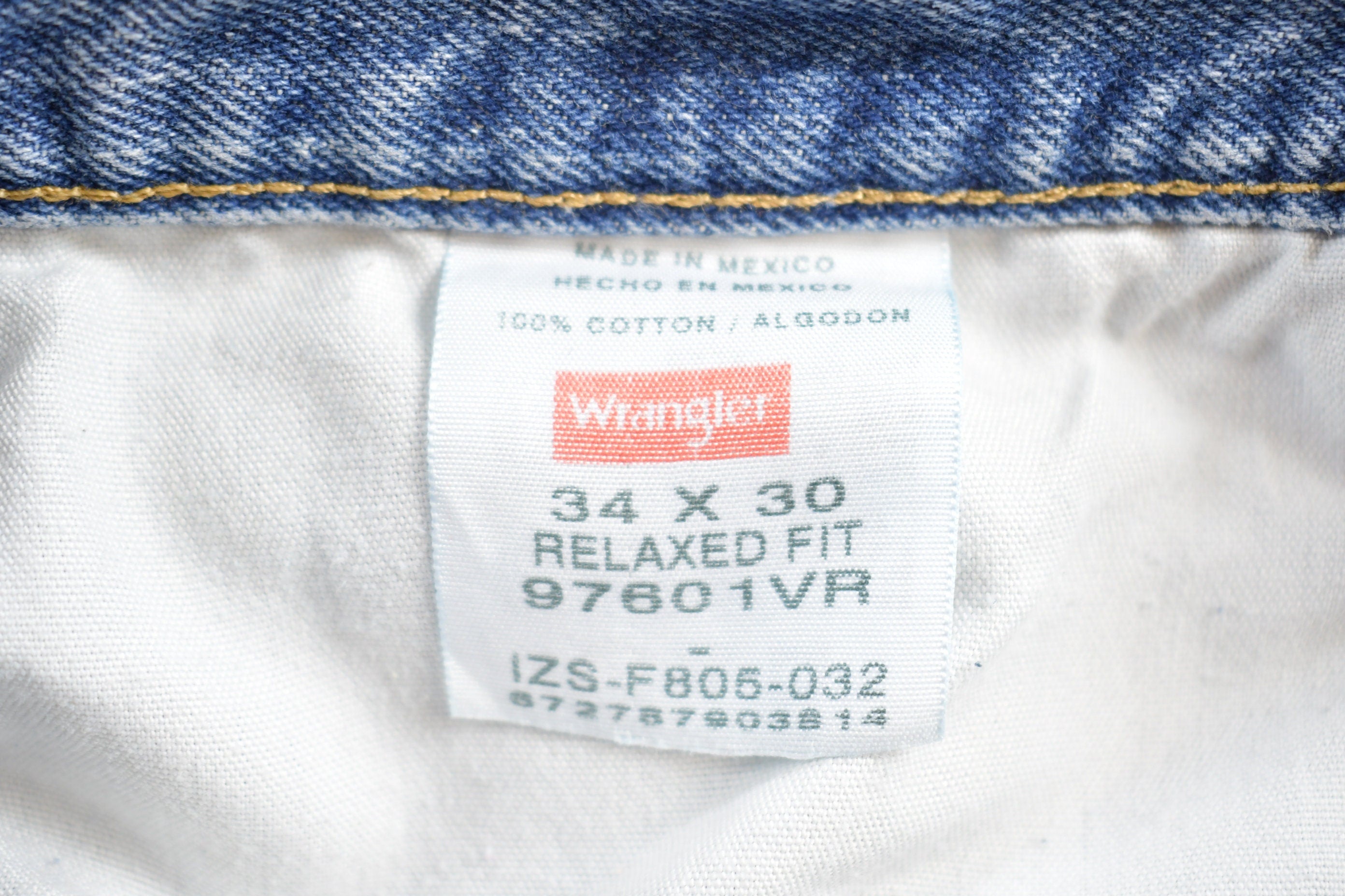 Vintage 1990s Wrangler Jean Shorts Size 34 x 8