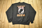 Vintage 1990s POW MIA National League Of Families Crewneck Sweatshirt