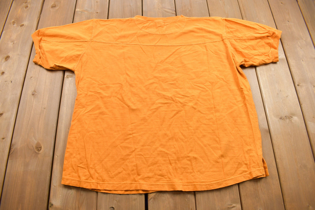 Vintage 1990s Blank Yellow T Shirt