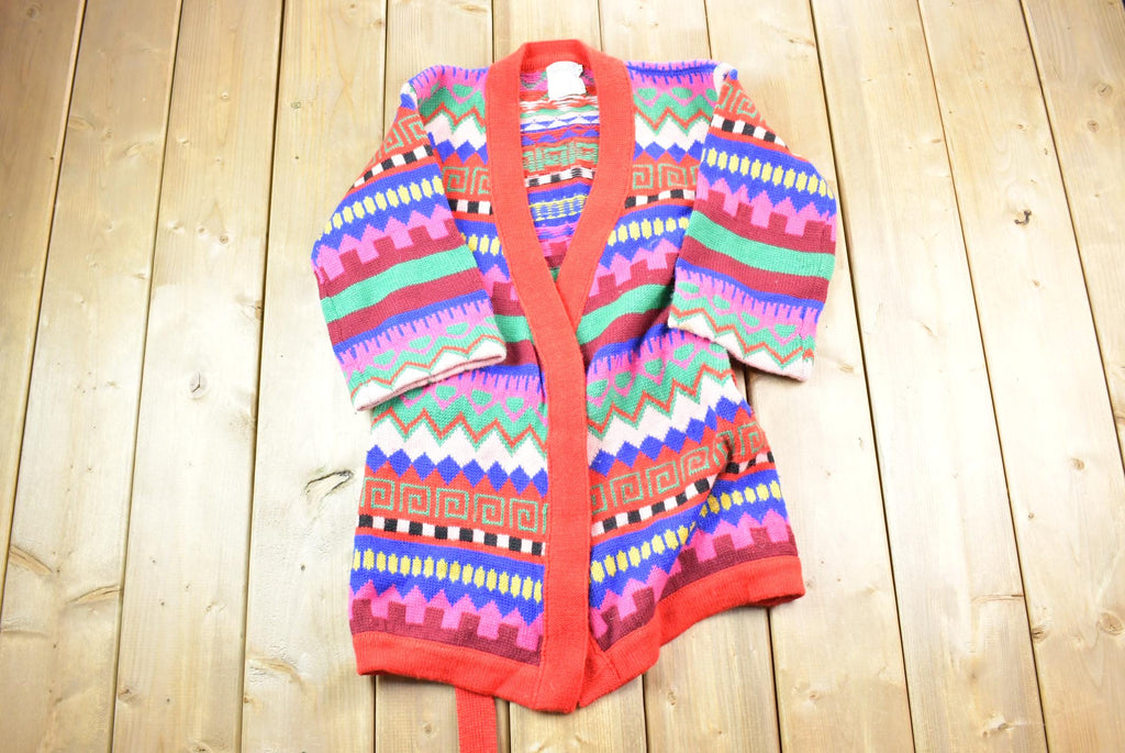 Vintage 1990s Barbara Dee 100% Wool Knit Sweater