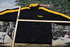 Vintage 1990s Pittsburgh Steelers NFL Logo Athletic Puffer Jacket