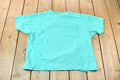 Vintage 1990s Tangerine Single Stitch Blank Teal Pocket T-Shirt