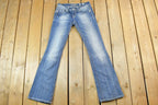 Vintage Y2K Miss Me Bedazzled Low Rise Jeans Size 26x31