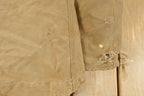 Vintage 1990s Carhartt Distressed Sherpa Lined Canvas Jacket Men's Medium