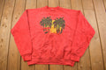 Vintage 1990s Tropical Paradise Crewneck Sweatshirt