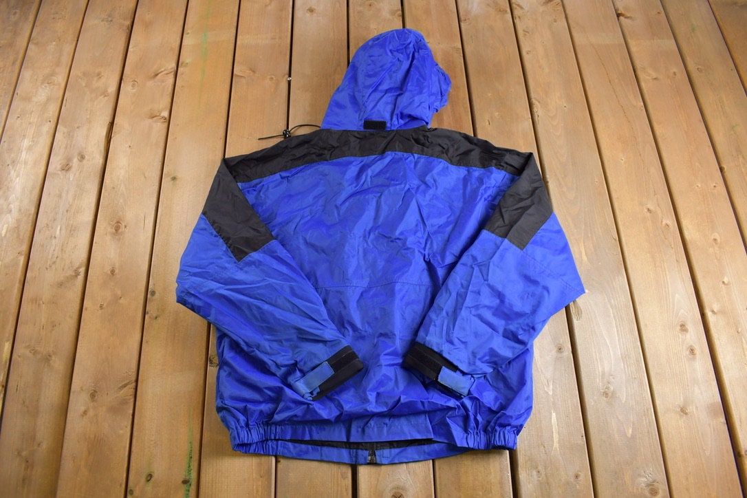 Vintage 1990s Marlboro Unlimited Color Block Windbreaker Jacket