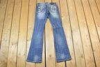 Vintage Y2K Miss Me Bedazzled Low Rise Jeans Size 26x31