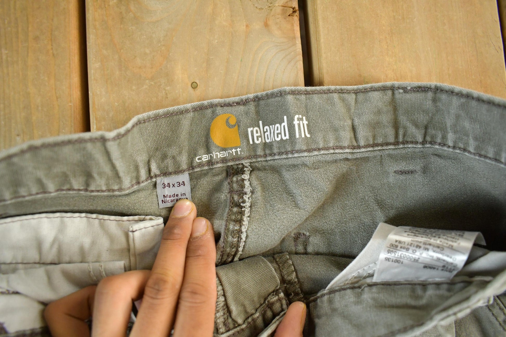 Vintage 2000s Carhartt Double Knee Work Pants Adult 34 x 34