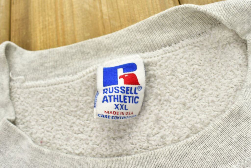 Vintage 1990's Monroe Trojans Highschool Basketball Crewneck