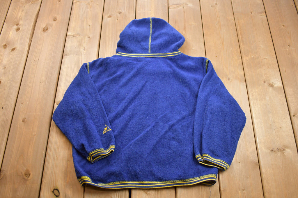 Vintage 1990s University Of Notre Dame Collegiate Fleece Hoodie