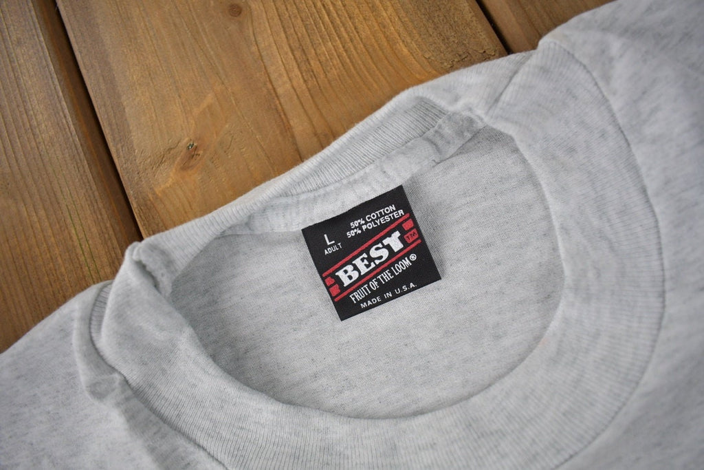 Vintage 1990s Van Wert National Bank Single Stitch Graphic T Shirt Made In USA