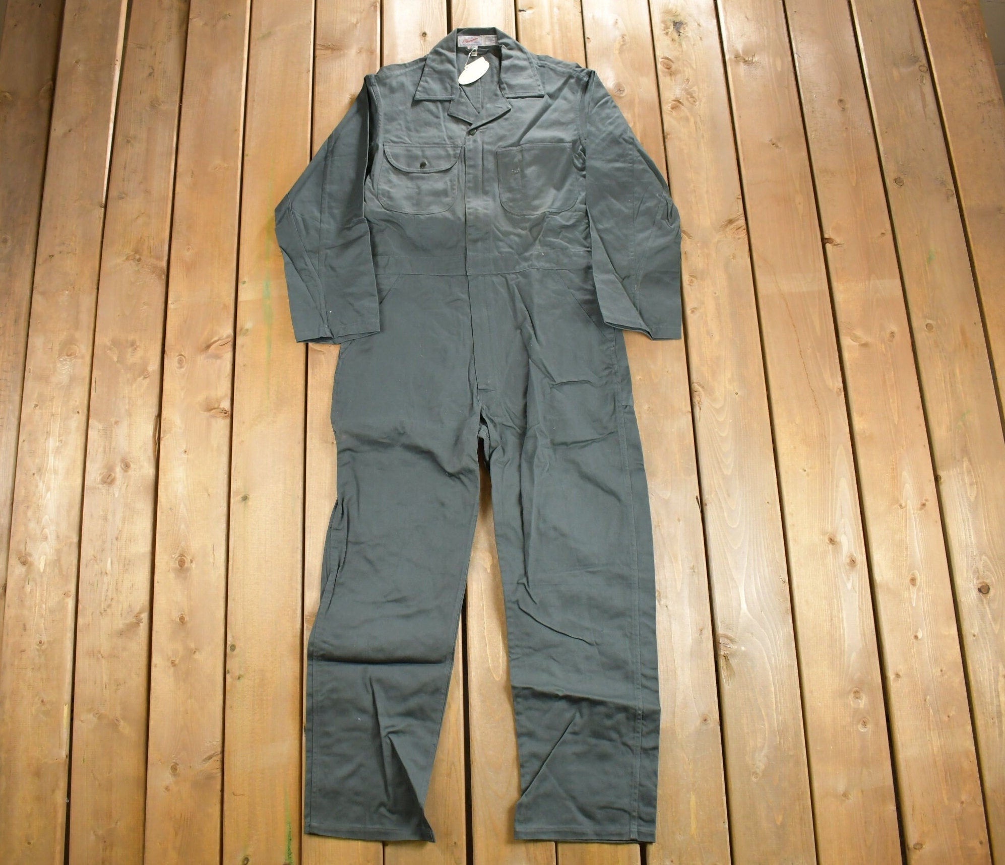 Deadstock Vintage 1960s Champion Coverall Jumpsuit Size 38 x 29