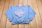 Vintage 1990s Cute Floral Crewneck