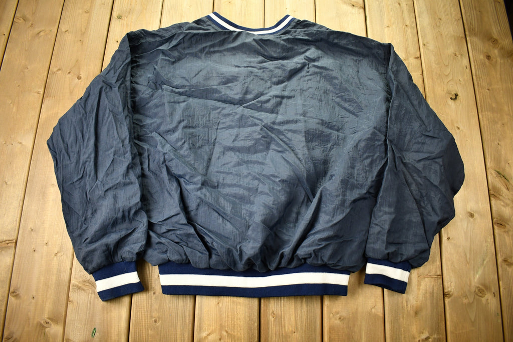 Vintage 1980s Detroit Tigers MLB Pullover Windbreaker Jacket