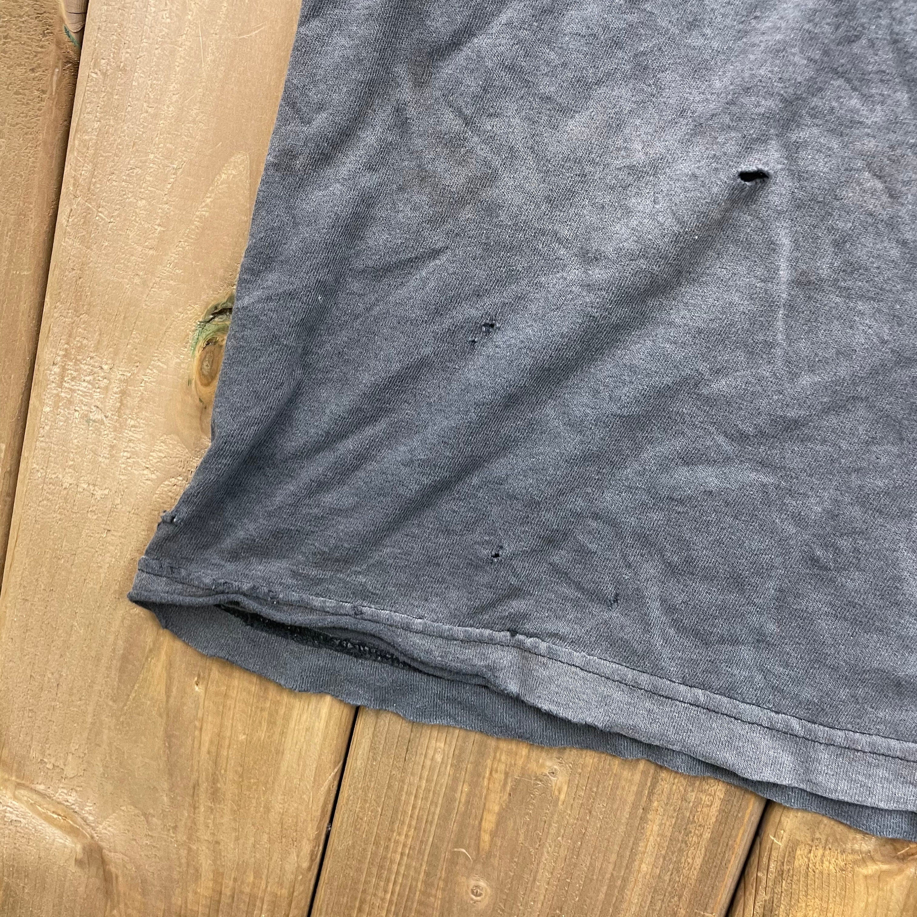 Vintage 90'S Steve Austin Wrestling Distressed T-Shirt