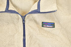 Vintage 1990s LL Bean Fleece Outdoorsman Quarter Zip Sweater Men's M