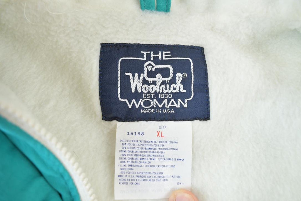 Vintage 1980s Womens Woolrich Windbreaker Jacket Made In USA