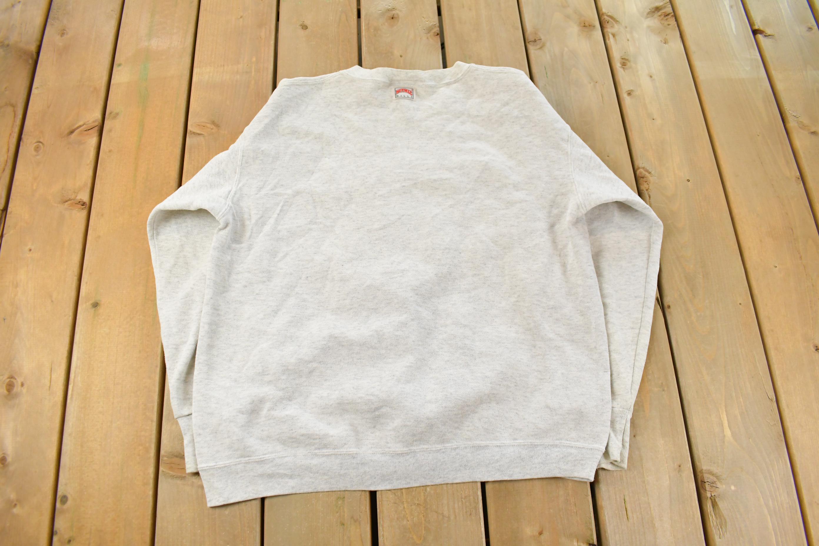 Vintage 1990s Minnesota North Stars NHL Crewneck Sweatshirt Men's Large