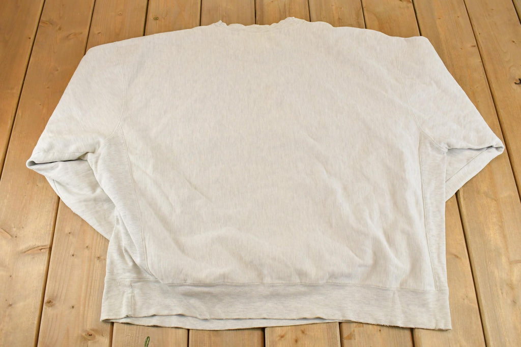 Vintage Y2K Thrashed Westminster College Champion Reverse Weave Sweatshirt Men's XXL / 2000s Heavyweight Sweater / 2000s Cross Grain