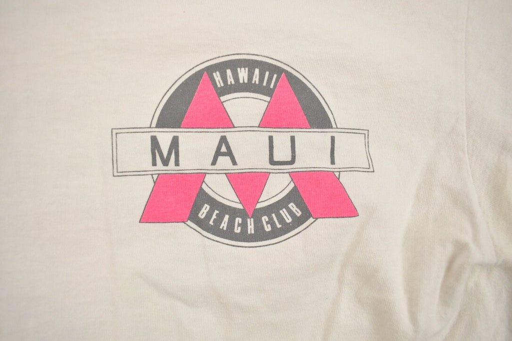 Vintage 1990s Maui Beach Club Souvenir T Shirt