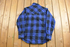 Vintage 1990s Ridge Rider Flannel Button Up Shirt