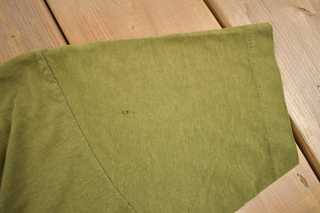 Vintage 1970s K-OSS Commando Camp Graphic T Shirt