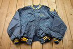 Vintage 1980s King Louie Satin Bomber Jacket Jacket