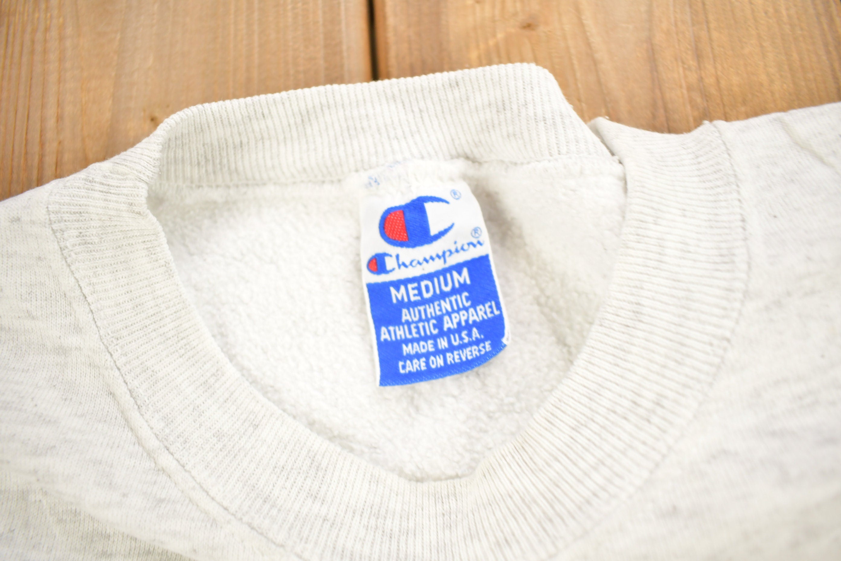 Vintage 1990s Heather Grey Champion Crewneck