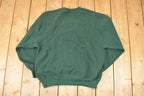 Vintage 1990s St Jude Medical Embroidered University Crewneck Sweater Mens M